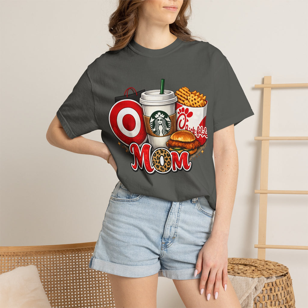 Mom Life Graphic T-Shirt — Target, Starbucks & Chick-fil-A Fan Tee