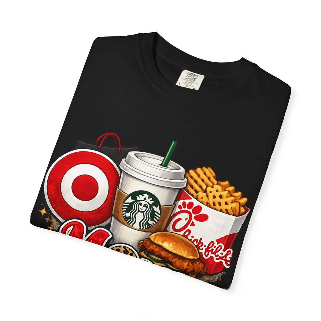 Mom Life Graphic T-Shirt — Target, Starbucks & Chick-fil-A Fan Tee