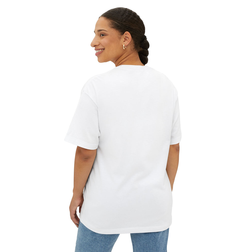 Girl Mama Boxy Tee — Pink Stripe Mom Shirt for New Moms & Mother’s Day