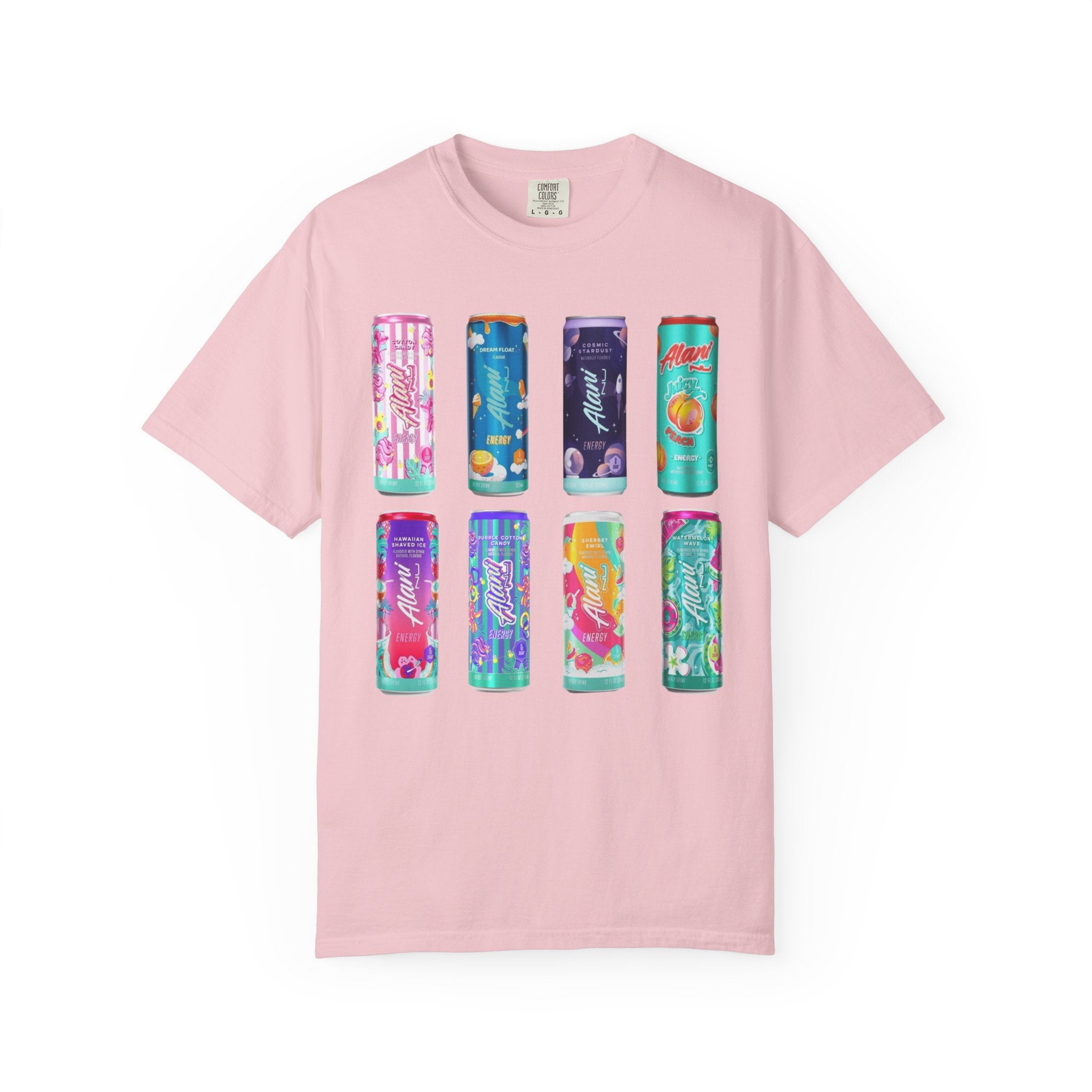 AlaniGirl Graphic Tee — Oversized Pink Aesthetic Casual Chic T-Shirt