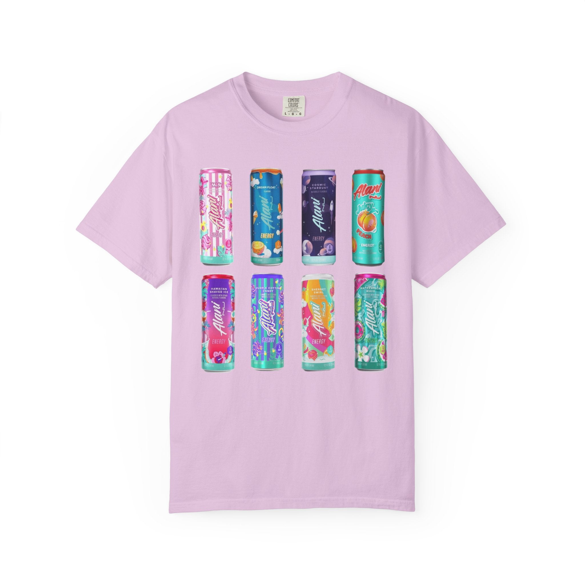 AlaniGirl Graphic Tee — Oversized Pink Aesthetic Casual Chic T-Shirt