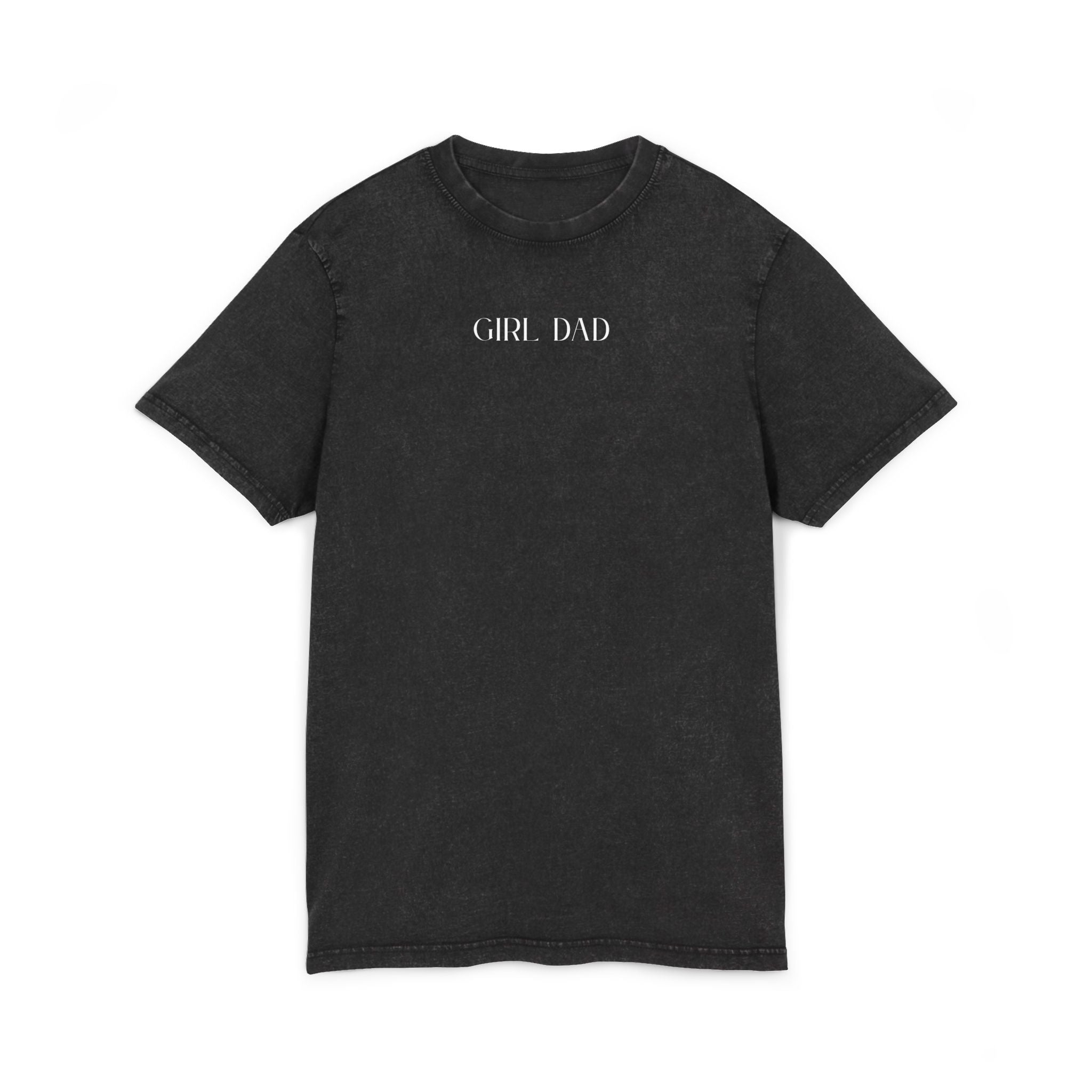 Girl Dad Shirt | Vintage Acid Wash Father’s Day Graphic Tee