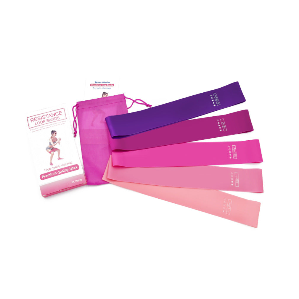 Hot Girl Sculpt Set | Booty + Core Resistance Bands (5 Levels)