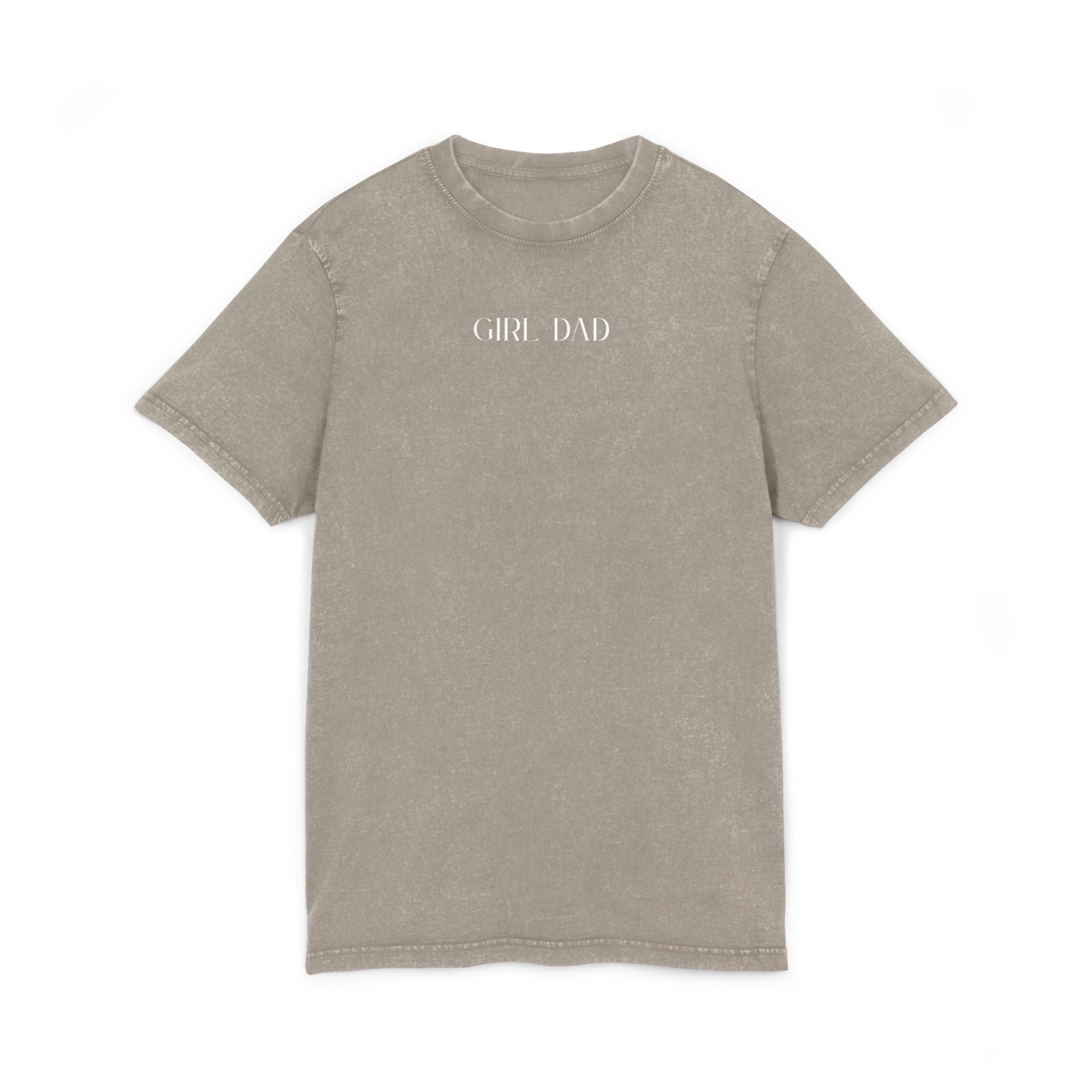 Girl Dad Shirt | Vintage Acid Wash Father’s Day Graphic Tee