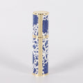 Vintage Bloom Perfume Bottle | Blue & White Travel Atomizer