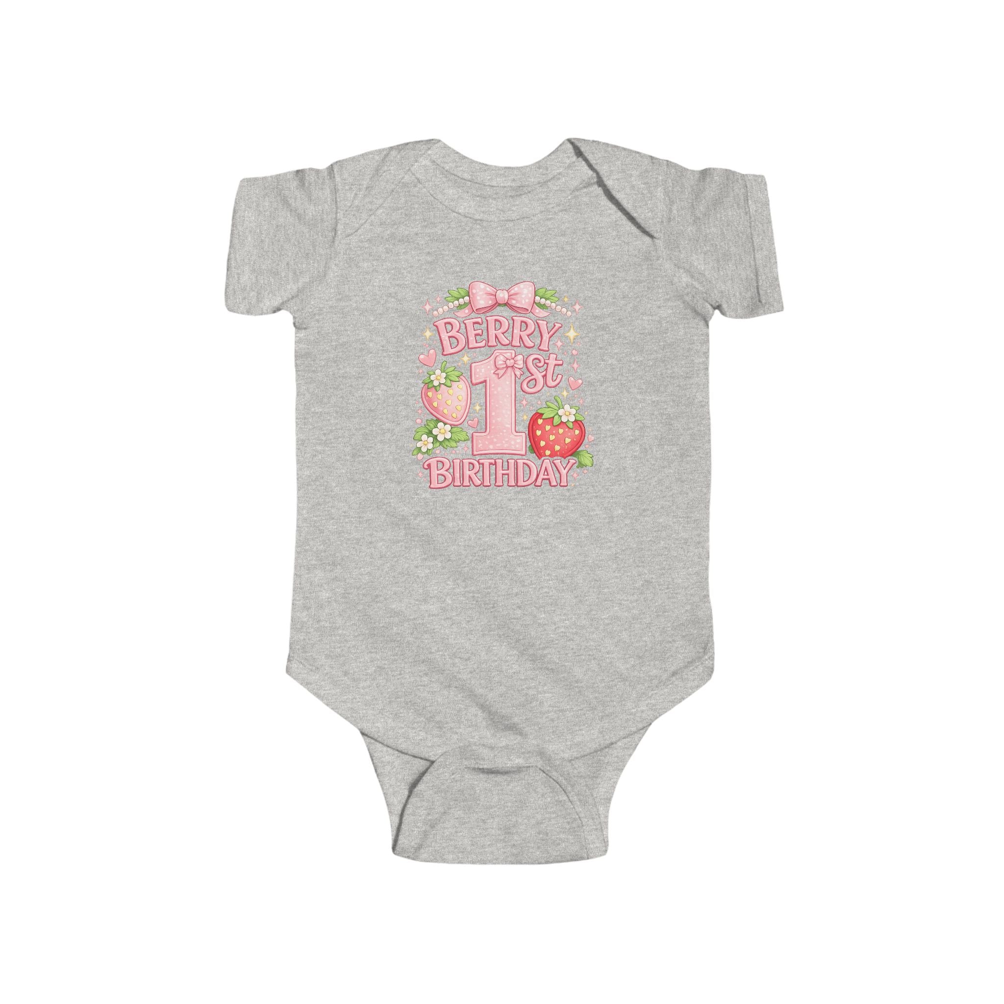 Berry 1st Birthday Bodysuit