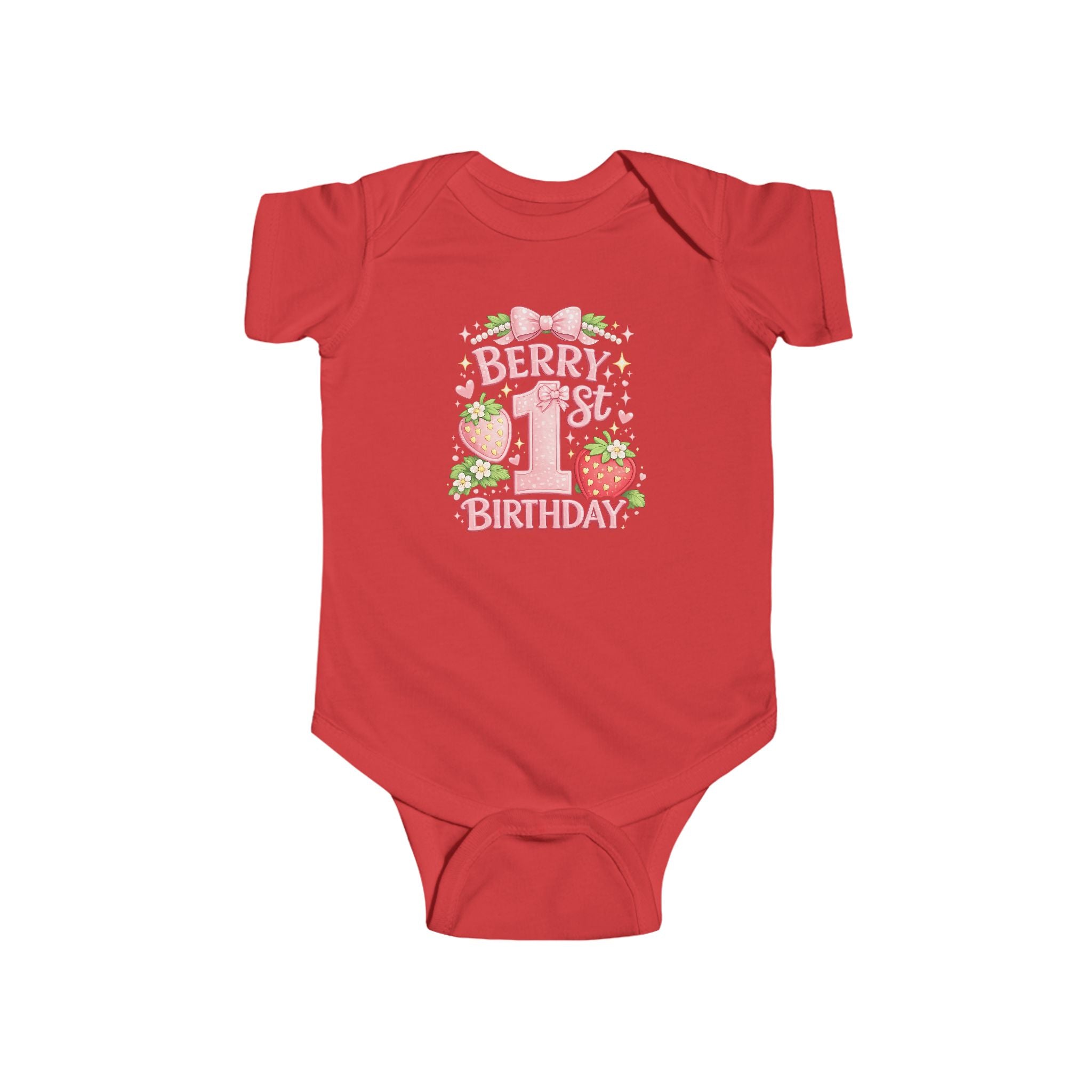 Berry 1st Birthday Bodysuit