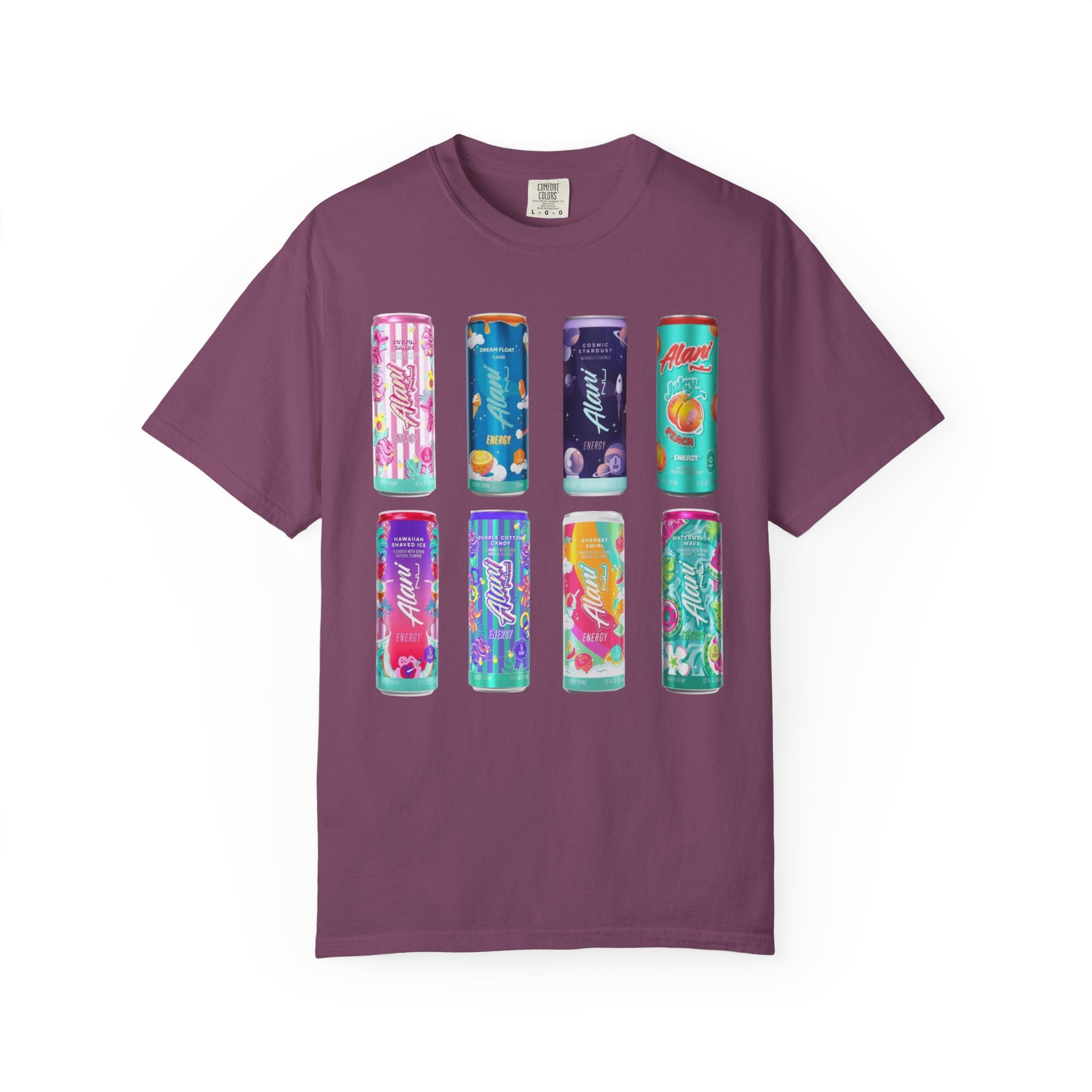 AlaniGirl Graphic Tee — Oversized Pink Aesthetic Casual Chic T-Shirt