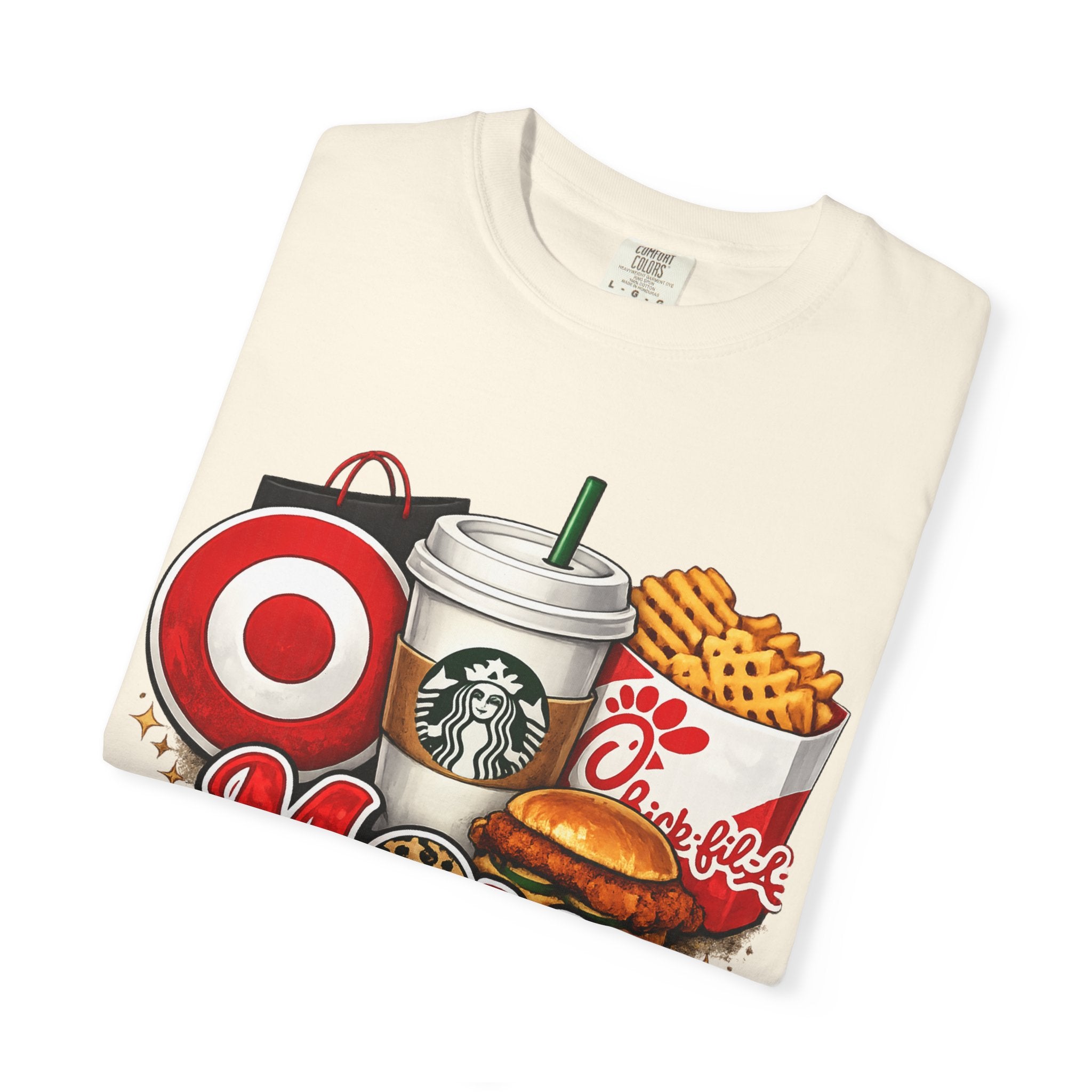 Mom Life Graphic T-Shirt — Target, Starbucks & Chick-fil-A Fan Tee