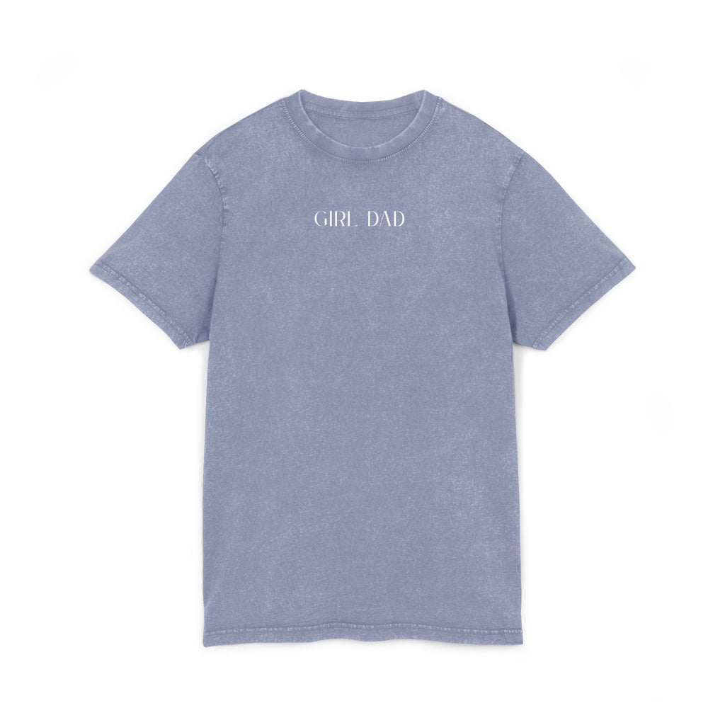 Girl Dad Shirt | Vintage Acid Wash Father’s Day Graphic Tee