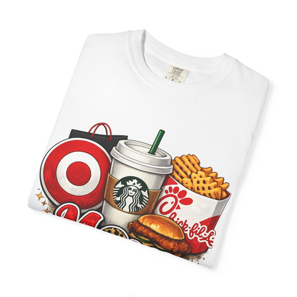 Mom Life Graphic T-Shirt — Target, Starbucks & Chick-fil-A Fan Tee