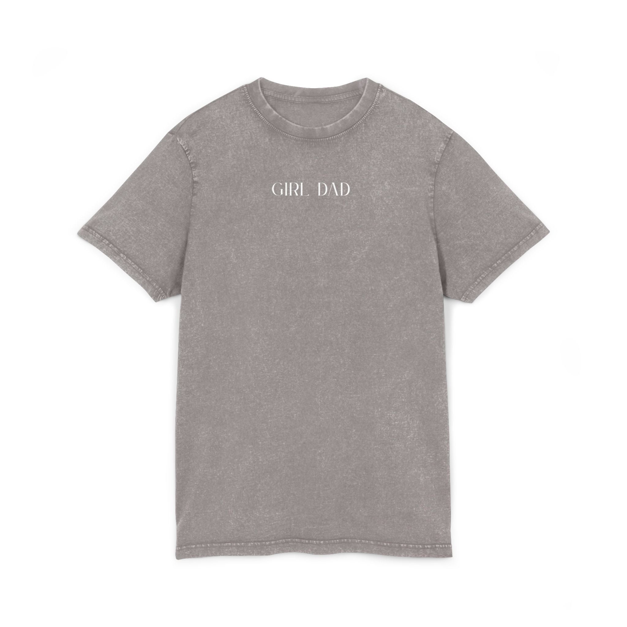 Girl Dad Shirt | Vintage Acid Wash Father’s Day Graphic Tee