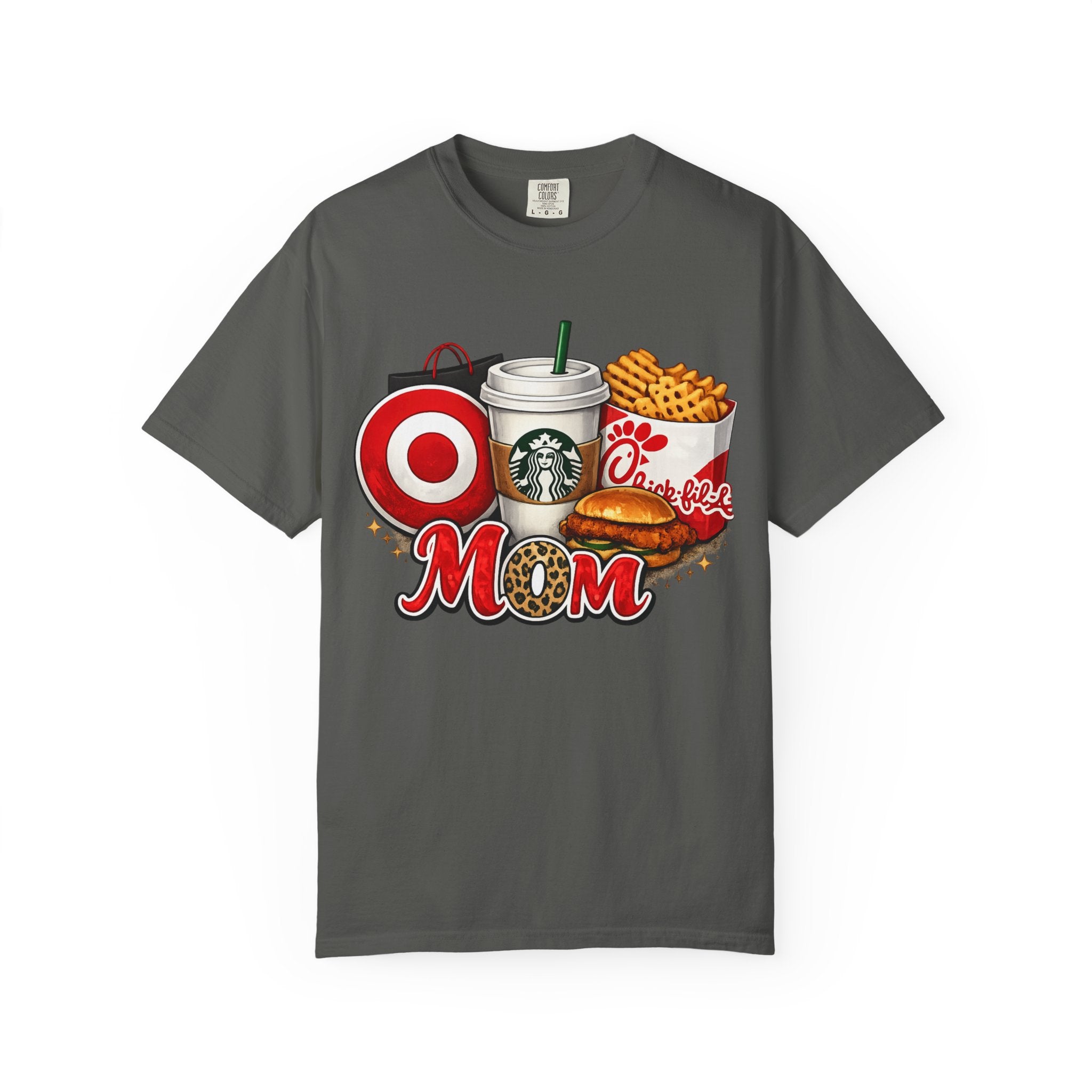 Mom Life Graphic T-Shirt — Target, Starbucks & Chick-fil-A Fan Tee