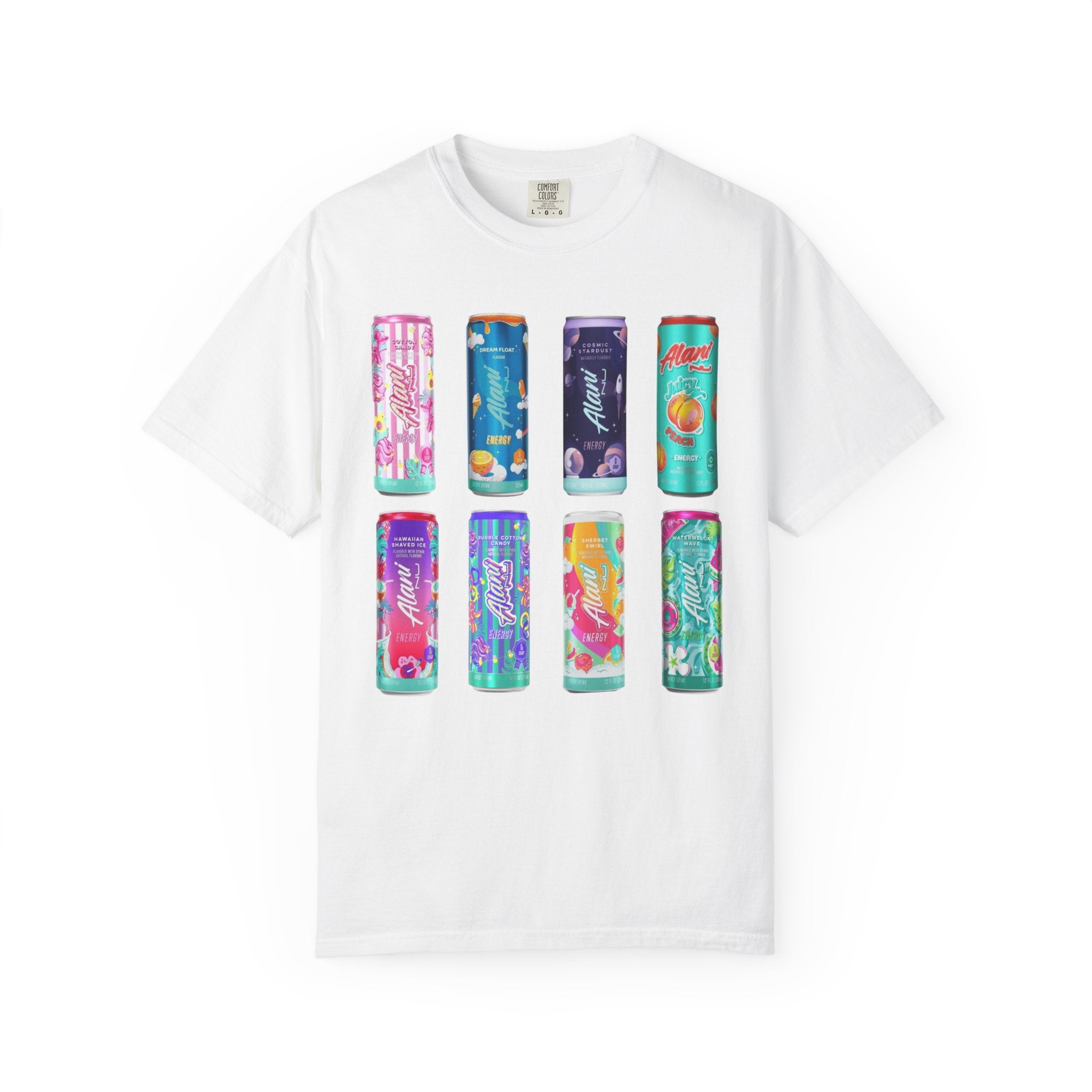 AlaniGirl Graphic Tee — Oversized Pink Aesthetic Casual Chic T-Shirt
