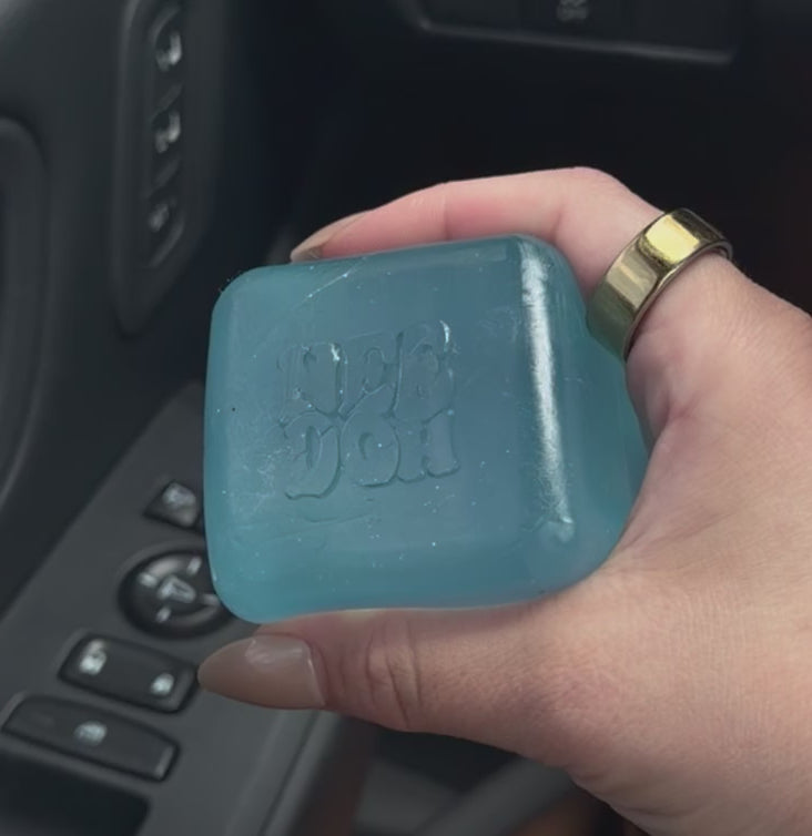 Blue Nice Cube Inspired Squishy